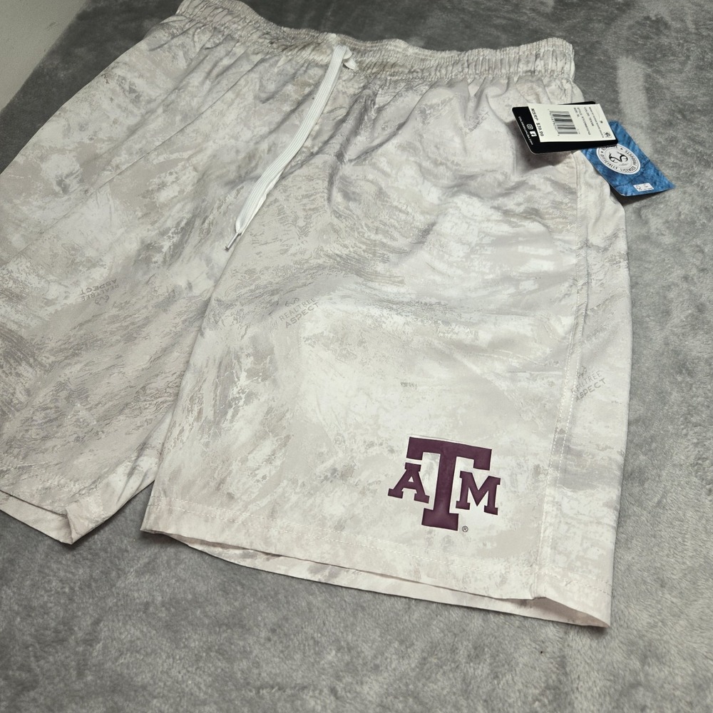 Colosseum Athletics Men's Texas A&M Aggies Realtree Delray Amphibious Shorts New